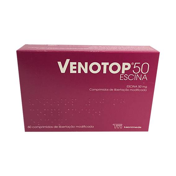 Venotop 50 mg x60 Farmácia Home