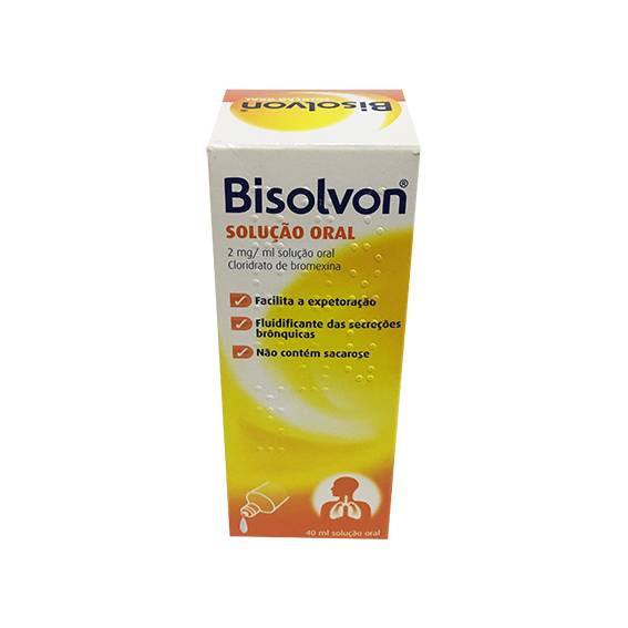 Bisolvon 2 Mg/ml 40 ML | Farmácia@home